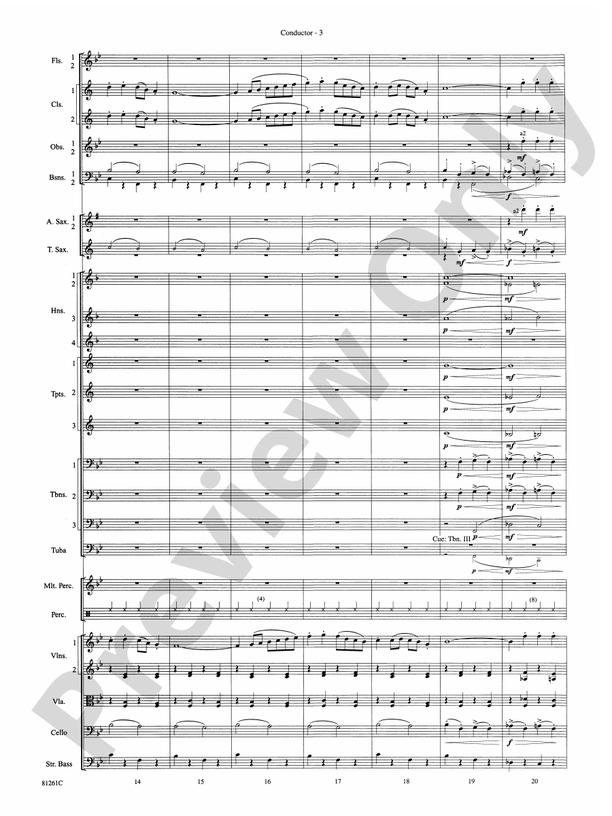 Sleigh Ride (Grade 3.5) – Full Orchestra Conductor Score & Parts (Digital Download)