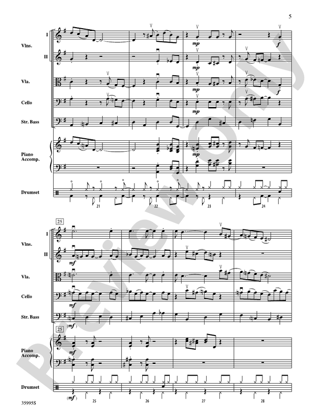 Oh, Lady Be Good! - String Orchestra Conductor Score & Parts (Digital Download)