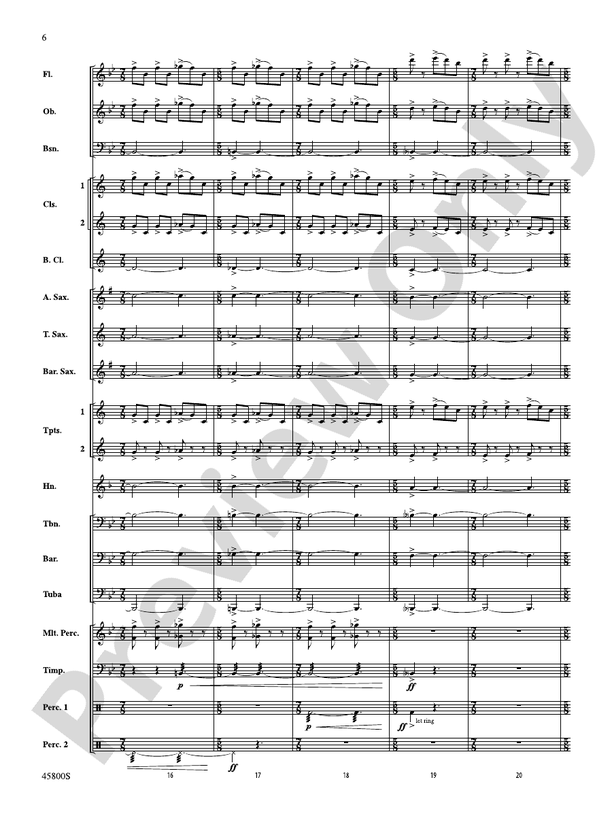 Suite from Fantastic Beasts and Where to Find Them - Concert Band Conductor Score & Parts (Digital Download)