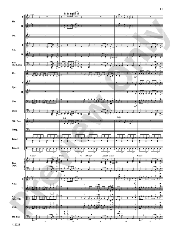 Treasure - Full Orchestra Conductor Score & Parts (Digital Download)