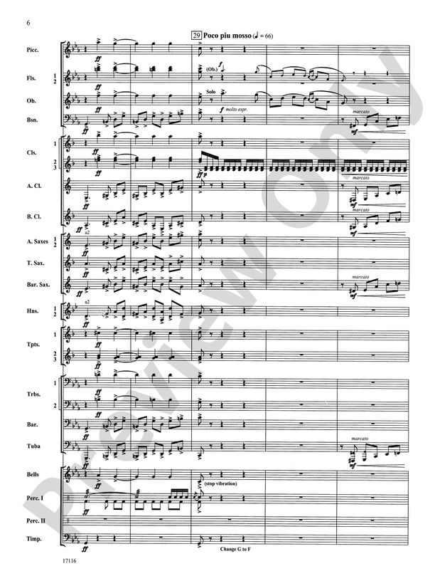 1812 Overture - Concert Band Conductor Score & Parts (Digital Download)