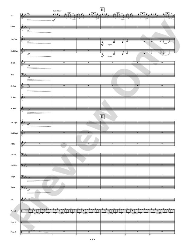 Celtic Holy Night - Concert Band Conductor Score & Parts (Digital Download)