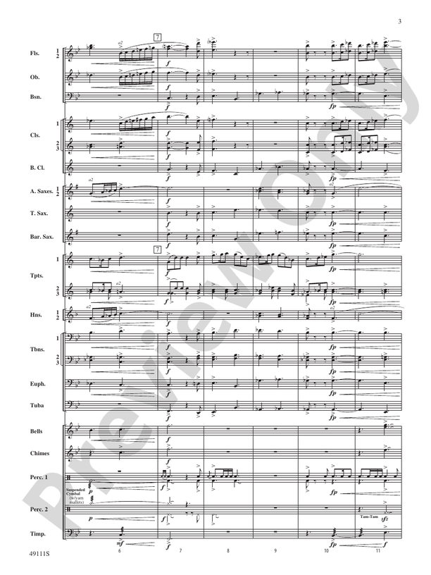Gift of Hope - Concert Band Conductor Score & Parts (Digital Download)