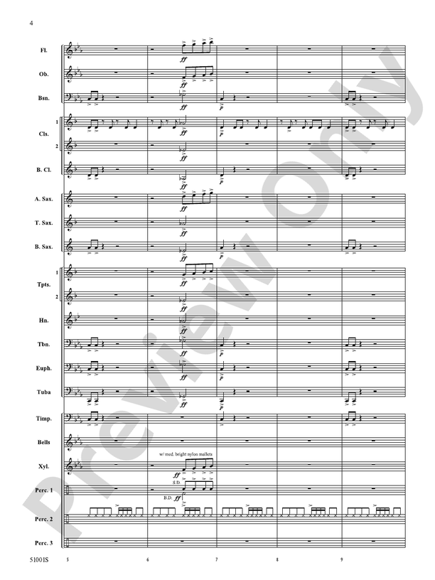 Skedaddle – Concert Band Conductor Score & Parts (Digital Download)