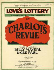 Love's Lottery - Vocal/Piano (Digital Download)