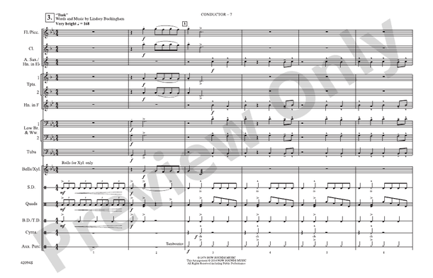 Rockin' Sports Jams, Vol. 3 – Marching Band Conductor Score & Parts (Digital Download)