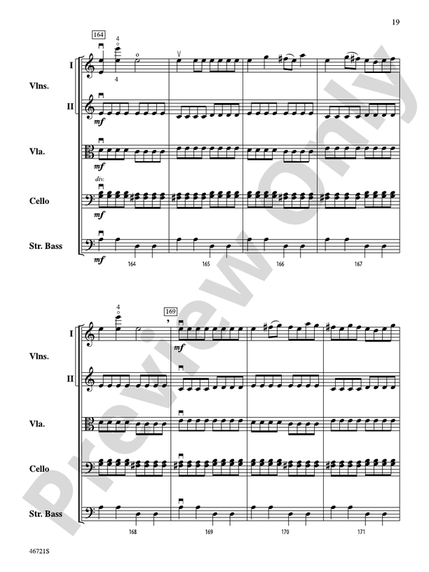 Petrushka - String Orchestra Conductor Score & Parts (Digital Download)