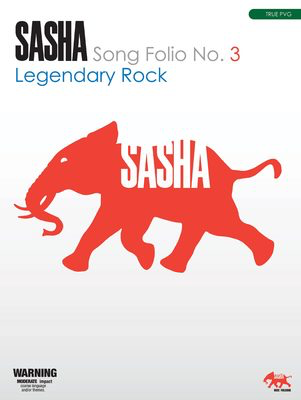 Sasha Song Folio No 3 Legendary Rock True Pvg -