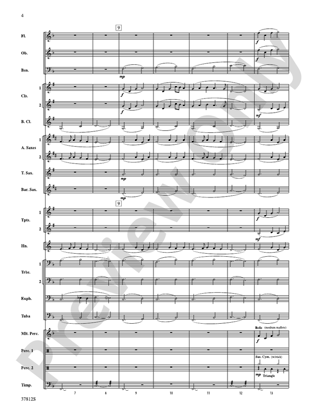 Ancient Legends - Concert Band Conductor Score & Parts (Digital Download)