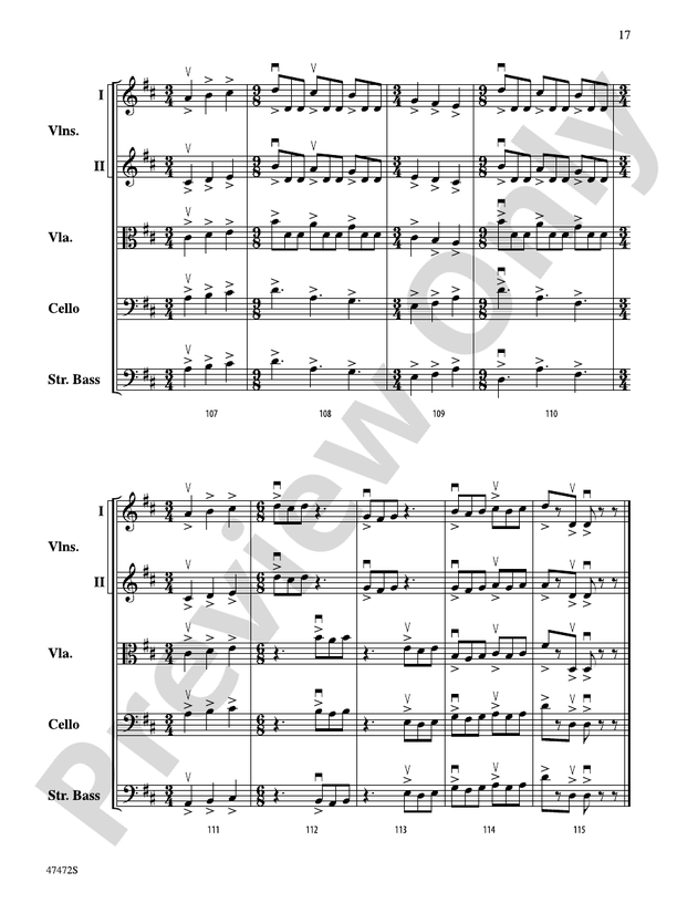 Legacy - String Orchestra Conductor Score & Parts (Digital Download)