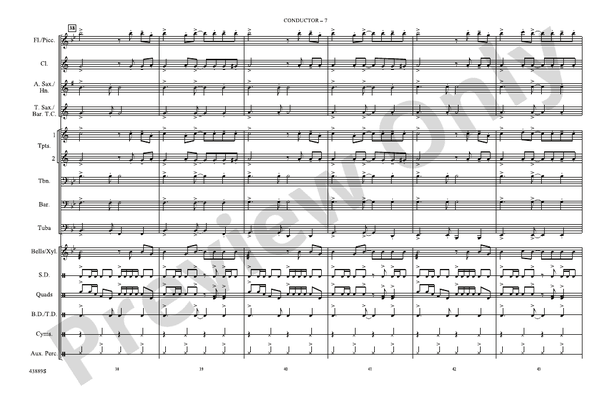 Monster Mash – Marching Band Conductor Score & Parts (Digital Download)