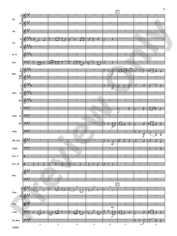 We Wish You a Merry Christmas – Full Orchestra Conductor Score & Parts (Digital Download)