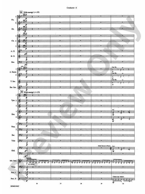 To the Summit! (Strive for the Highest) - Concert Band Conductor Score & Parts (Digital Download)