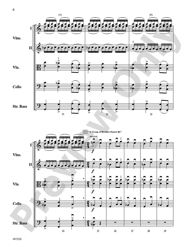 Petrushka - String Orchestra Conductor Score & Parts (Digital Download)