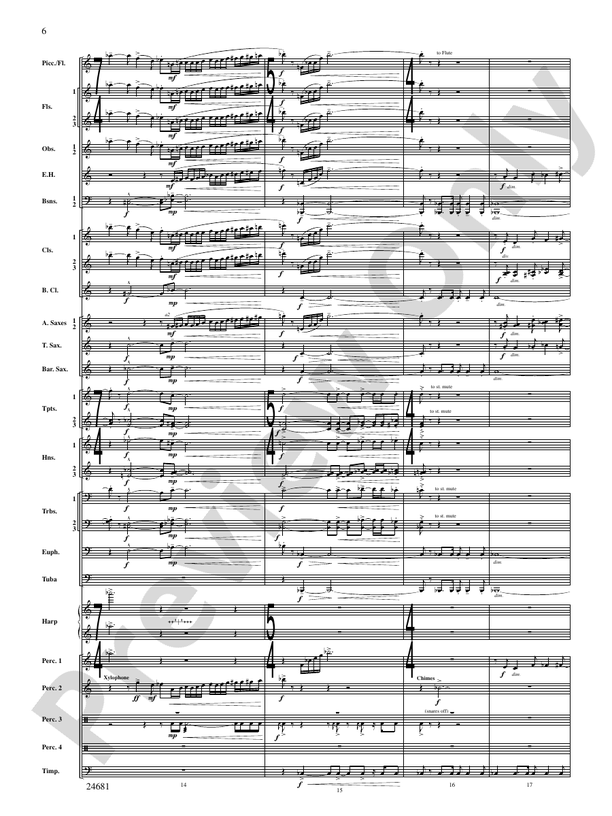L'Esprit du Tour: A Fanfare for Lance - Concert Band Conductor Score & Parts (Digital Download)