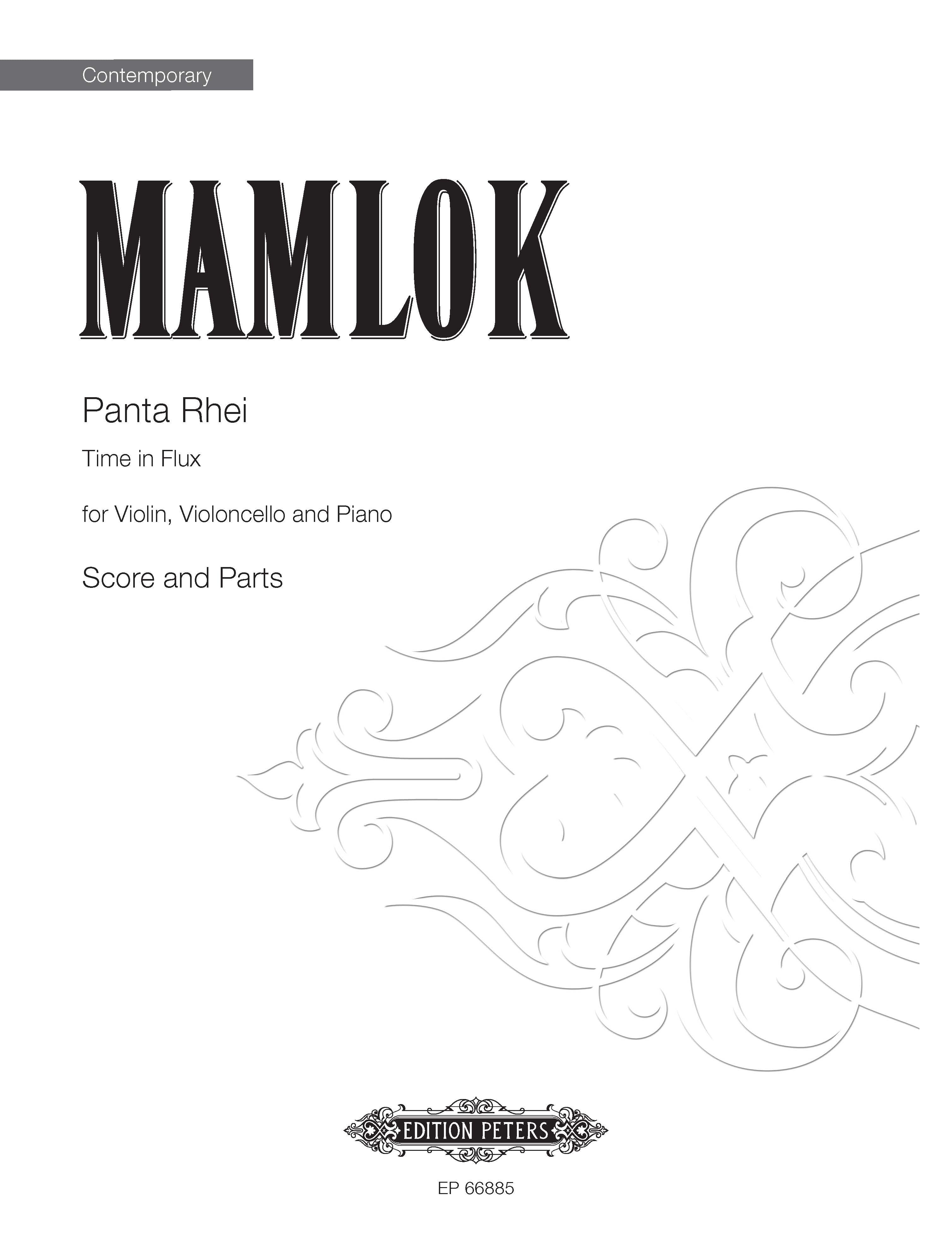 Panta Rhei (Time In Flux) (EP66885) - Piano/Violin/Cello (Digital Download)