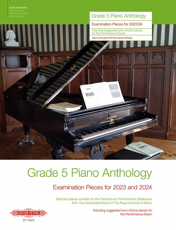 ABRSM Grade 5 Piano Anthology Exam Pieces 2023-2024 - Piano Solo ABRSM EP73675