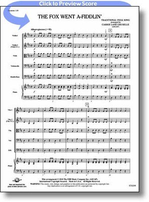 The Fox Went A-Fiddlin' - Carrie Lane Gruselle - FJH Music Company Score/Parts