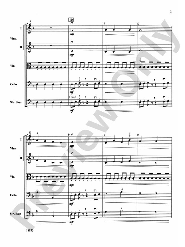 Gauntlet – String Orchestra Conductor Score & Parts (Digital Download)