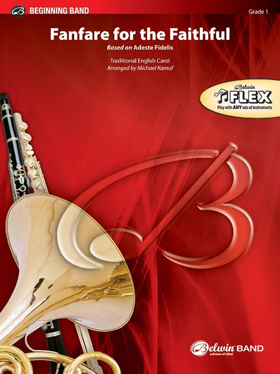 Fanfare for the Faithful (Flexible Arrangement) - Concert Band Conductor Score & Parts (Digital Download)