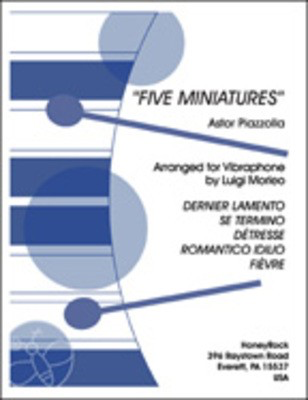 Five Miniatures Vibraphone Solo - Astor Piazzolla - Vibraphone Luigi Morleo HoneyRock