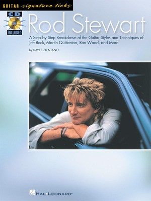Rod Stewart Sig Licks Bk/CD - Guitar TAB - Guitar Hal Leonard Guitar TAB /CD