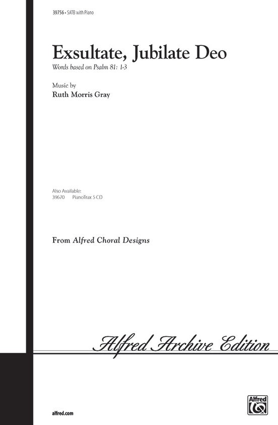 Exsultate, Jubilate Deo – SATB Choral Octavo (Digital Download)