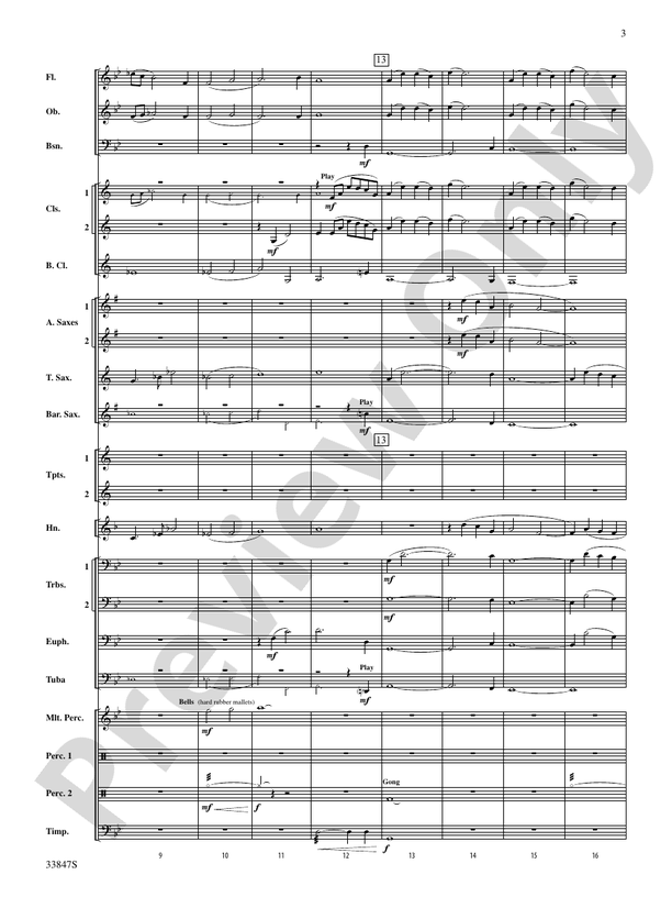 Ritual - Concert Band Conductor Score & Parts (Digital Download)