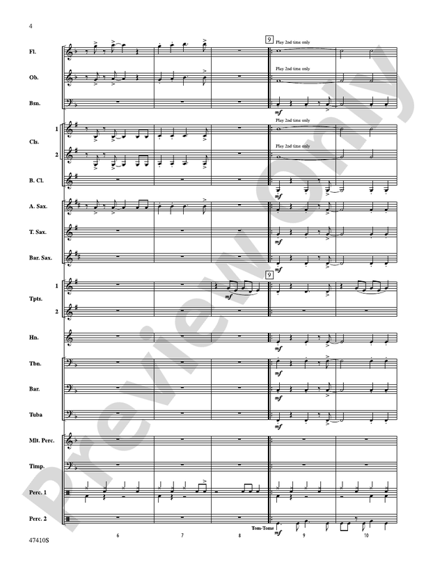 Smallfoot - Concert Band Conductor Score & Parts (Digital Download)