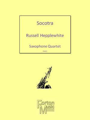 Socotra - Saxophone Quartet SATB - Russell Hepplewhite - Saxophone Forton Music Saxophone Quartet Score/Parts