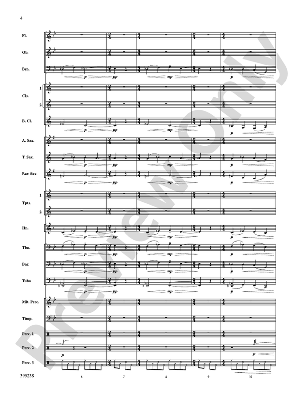 Sailing Onward Until Dawn - Concert Band Conductor Score & Parts (Digital Download)