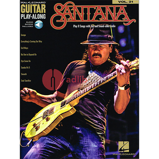 Santana - Guitar Play-Along Vol. 21  Hal Leonard