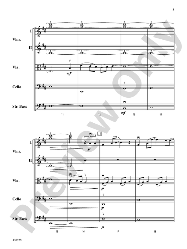 I Don't Want to Miss a Thing – String Orchestra Conductor Score & Parts (Digital Download)
