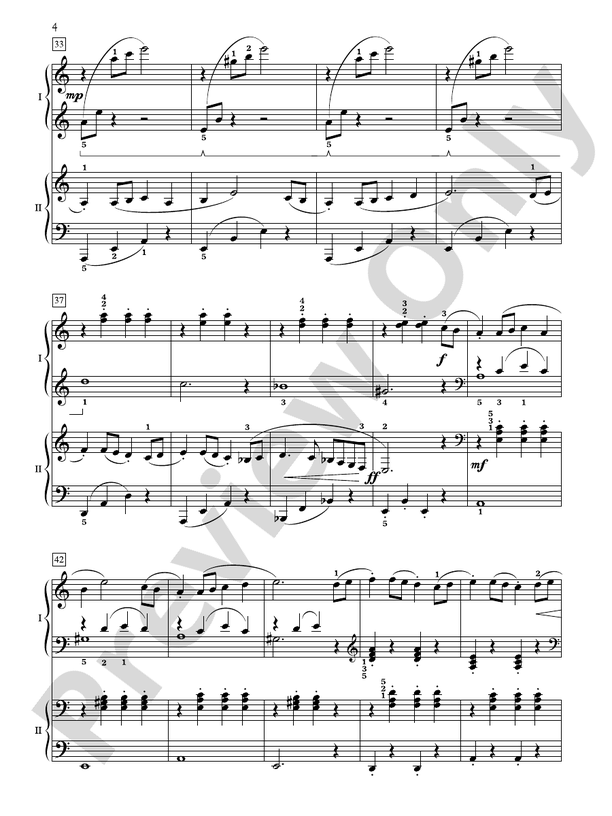 Concerto in Classical Style: In Three Movements for Solo Piano with Piano Accompaniment - 2 Pianos, 4 Hands (Digital Download)