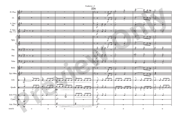 World of Warcraft, Part III – Marching Band Conductor Score & Parts (Digital Download)