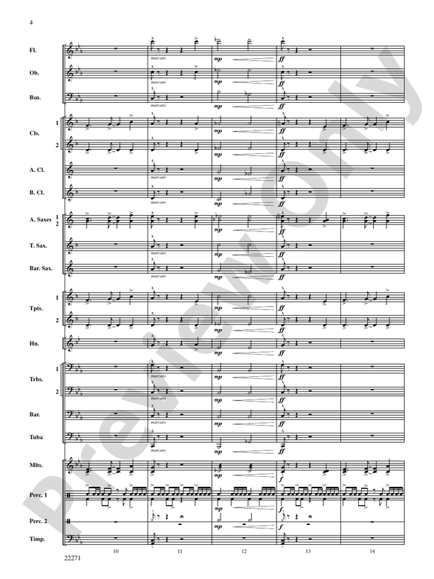 Nemesis - Concert Band Conductor Score & Parts (Digital Download)