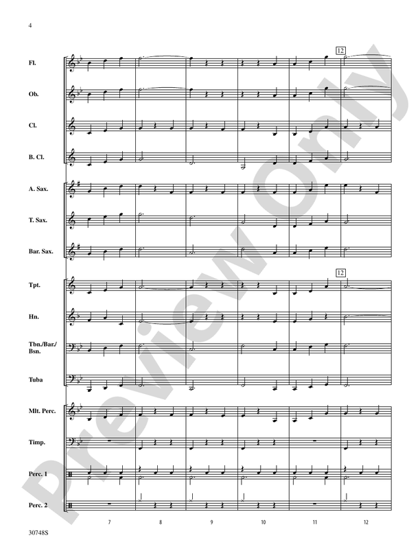 Belwin Beginning Band Kit #5 - Concert Band Conductor Score & Parts (Digital Download)
