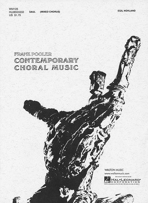 Saul - Egil Hovland - SATB Walton Music Choral Score Octavo