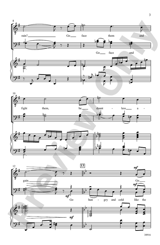 Do You Fear the Wind? – TBB Choral Octavo (Digital Download)