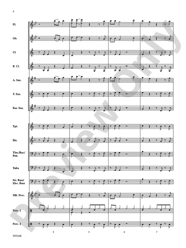 Like Money - Concert Band Conductor Score & Parts (Digital Download)