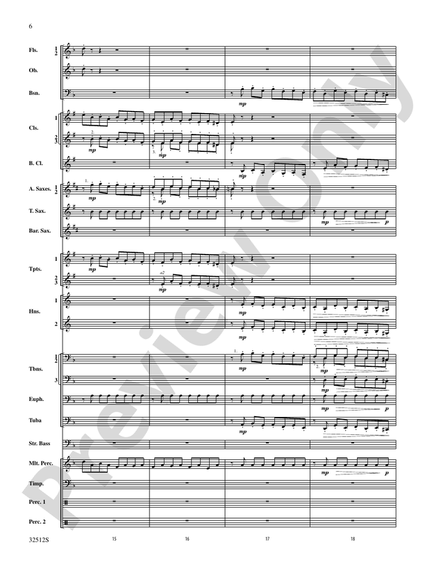 Toccata and Fugue in D Minor - Concert Band Conductor Score & Parts (Digital Download)