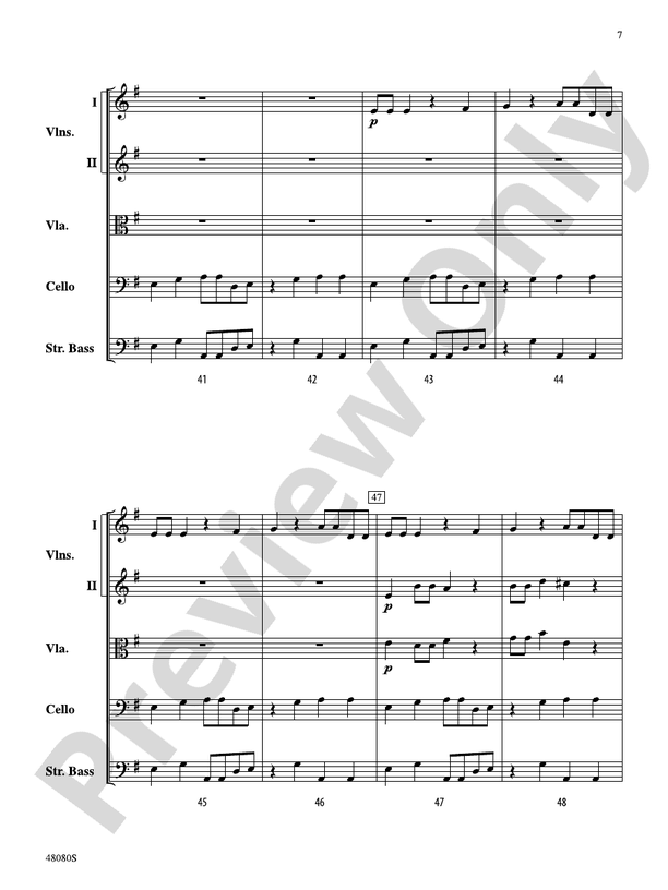 Gamelan Groove - String Orchestra Conductor Score & Parts (Digital Download)