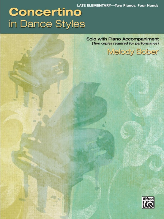 Concertino in Dance Styles: Solo with Piano Accompaniment - 2 Pianos, 4 Hands (Digital Download)