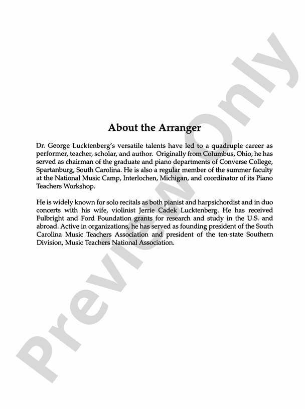 Bach for Piano Ensemble, Level 4 - 2 Pianos, 8 Hands (Digital Download)