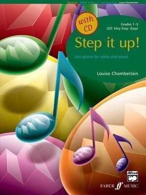 Step it up! - for Violin and Piano/CD - Louise Chamberlain - Violin Faber Music /CD