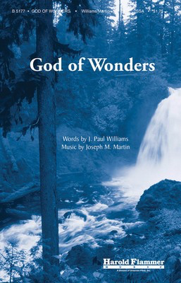 God of Wonders - J. Paul Williams|Joseph M. Martin - SSA Shawnee Press Choral Score Octavo