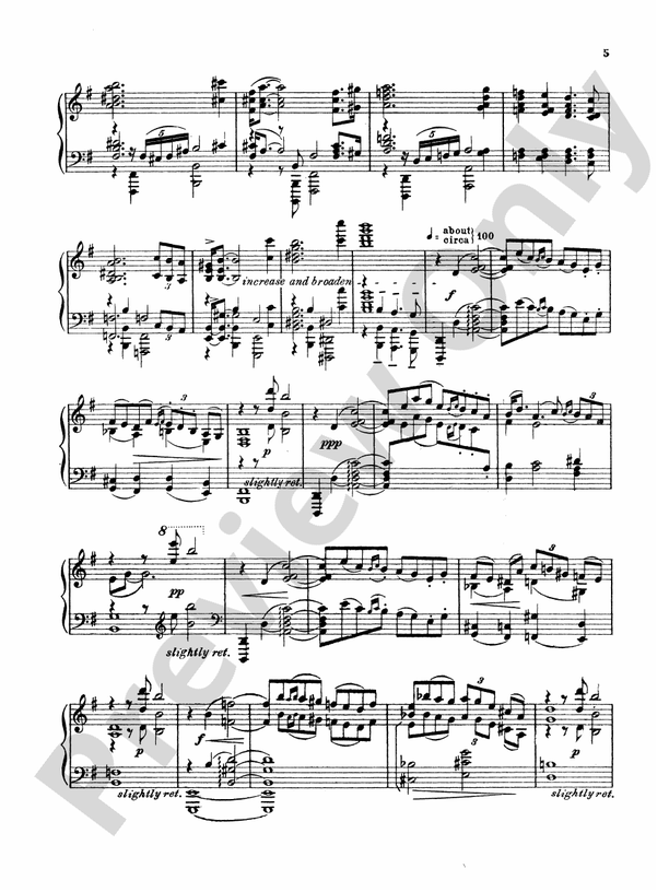 MacDowell - Sonata No. 4, Op. 59 - Piano Solo (Digital Download)