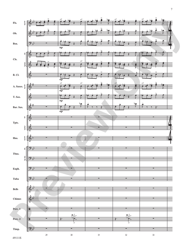 Gift of Hope - Concert Band Conductor Score & Parts (Digital Download)