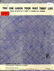 You Can Laugh Your Way Thro' Life - Vocal/Piano (Digital Download)