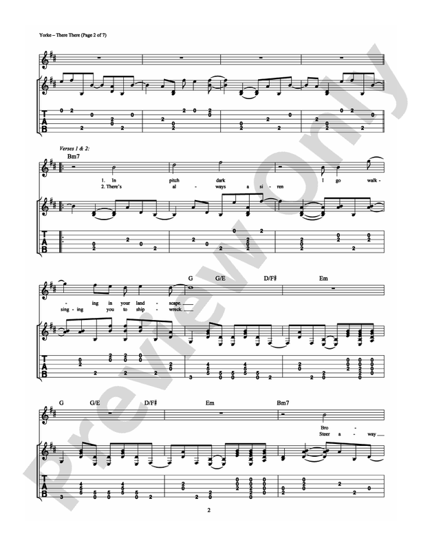 There There - Guitar TAB (Digital Download)